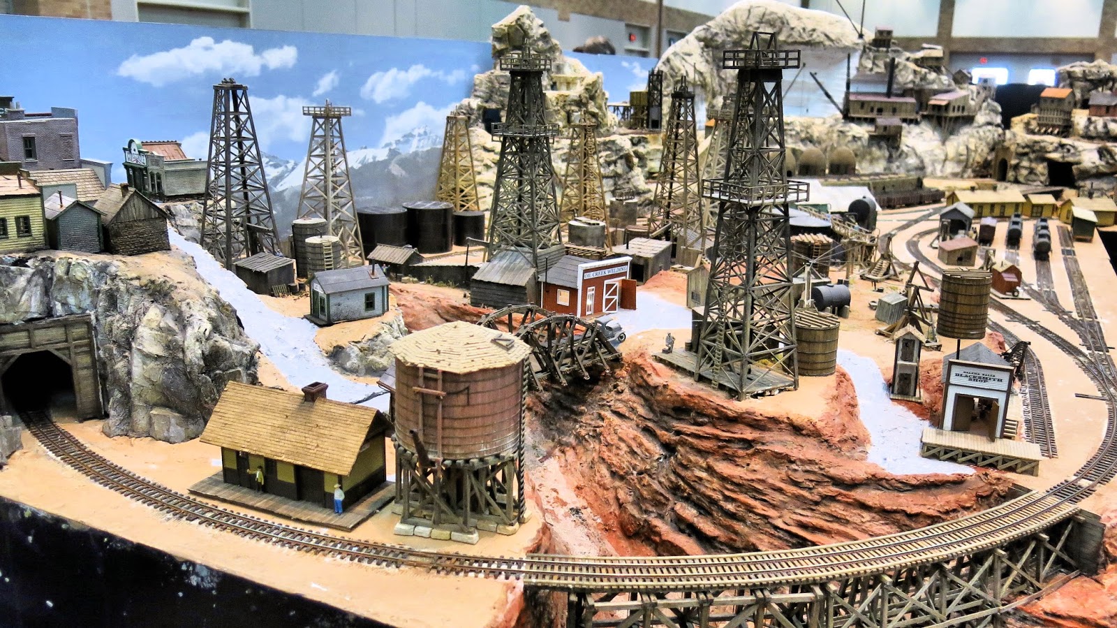 Geared Steam Dallas Area Train Show Jan 2015