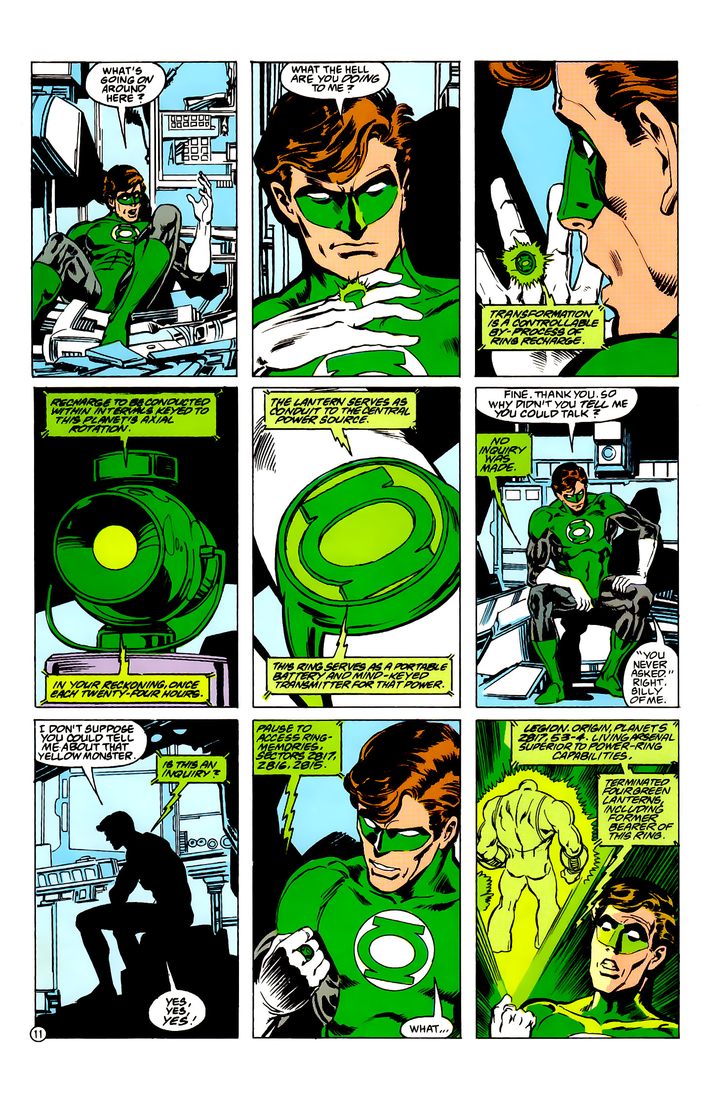 Read online Green Lantern: Emerald Dawn comic -  Issue #3 - 12