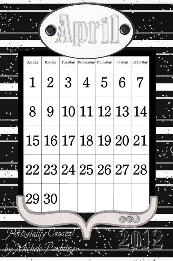 Personally Created April Calendar personally-created-april-calendar