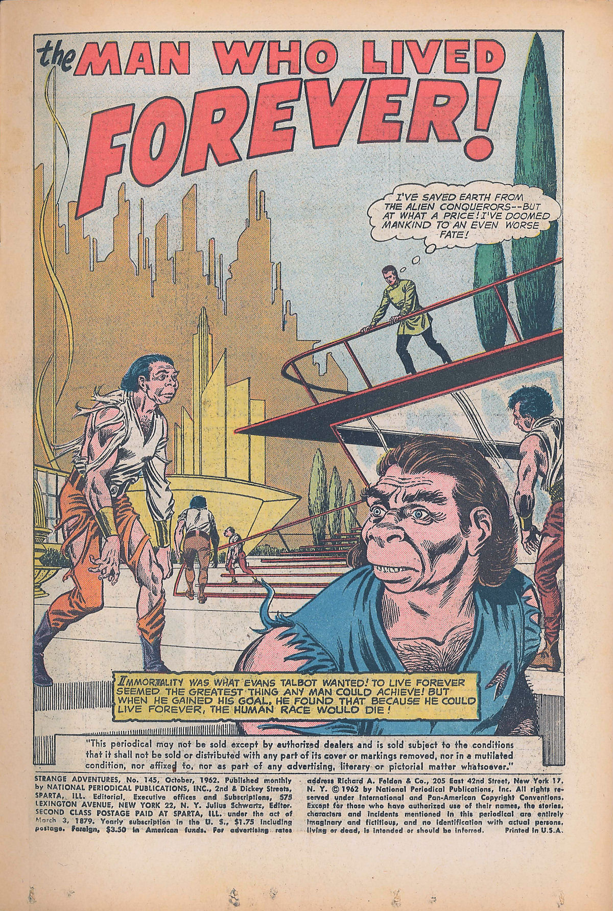 Read online Strange Adventures (1950) comic -  Issue #145 - 3