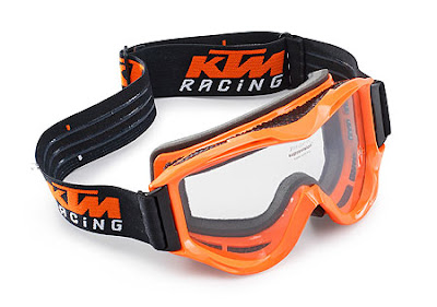 Branded: racing goggles