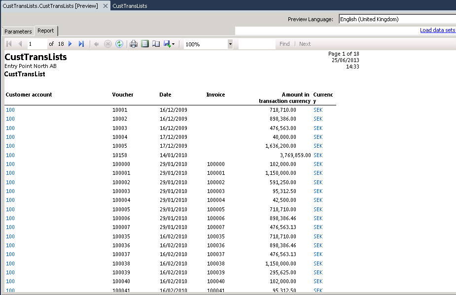 SSRS Report using simple AOT Query with Auto Design.. | simhadri's blogs