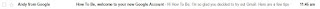 Google Team Send Me A Message From Gmail I Receive A Message