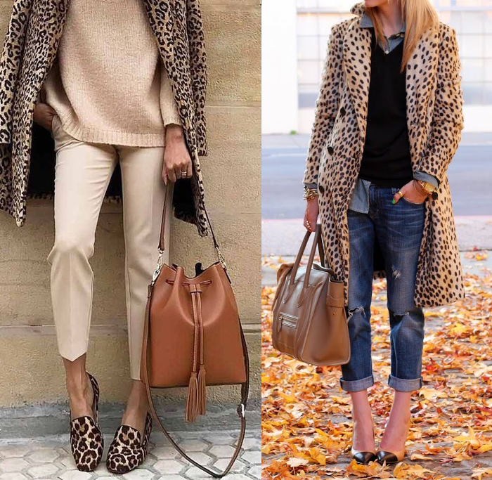 short leopard jacket