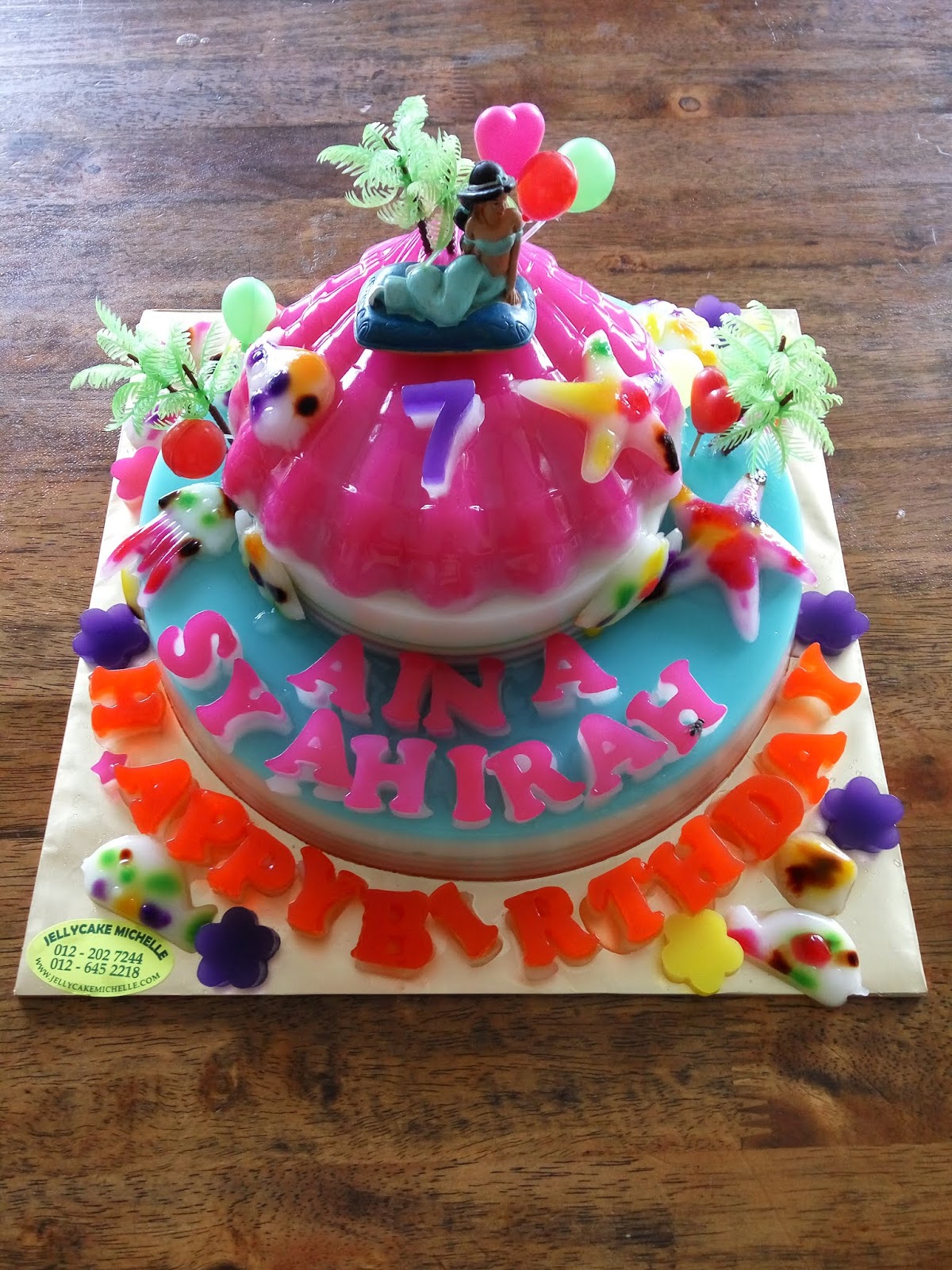 Jelly cake Home made Princess Jelly cakes