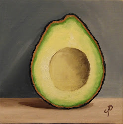 avocado paintings fine half whole palmer jane