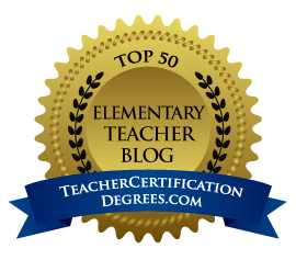 Fern Smith's Classroom Ideas, Number Seven on the Top 50 List of Elementary Teacher Blogs Award