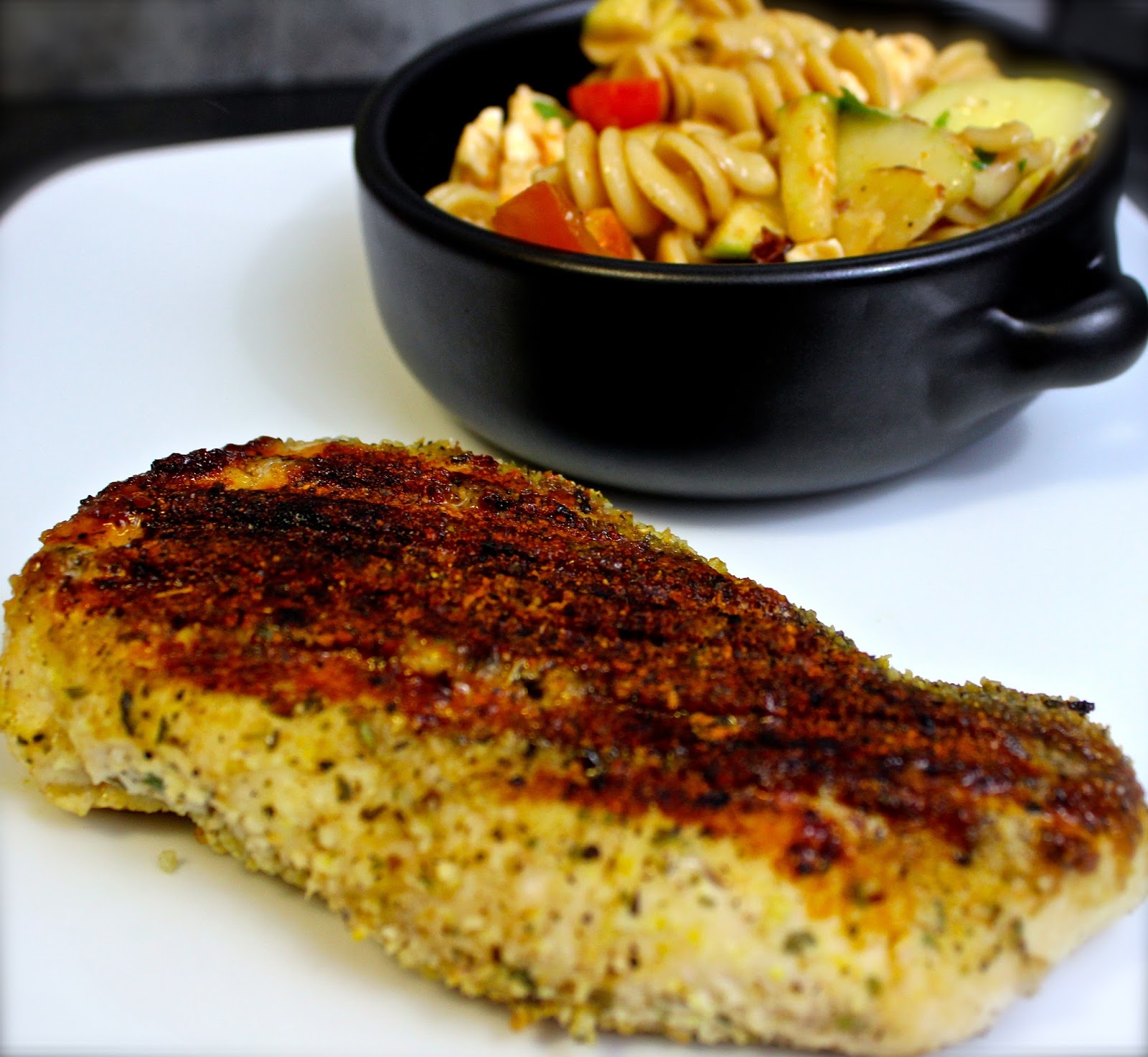 Charleston's Chew Grilled Chicken with Pasta Salad