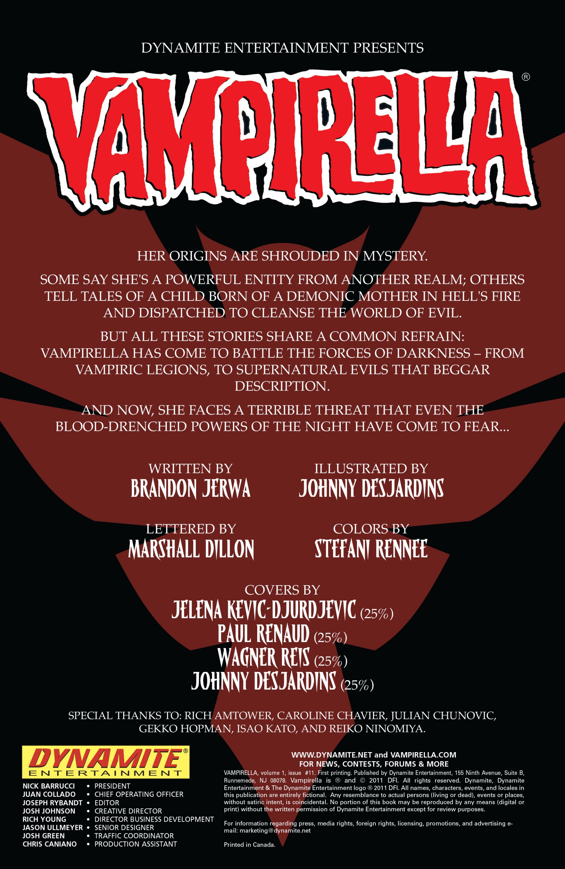 Read online Vampirella (2010) comic -  Issue #11 - 5