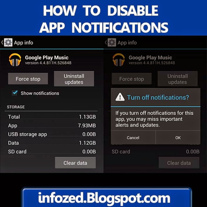 How to Disable App Notifications in Android Phone?