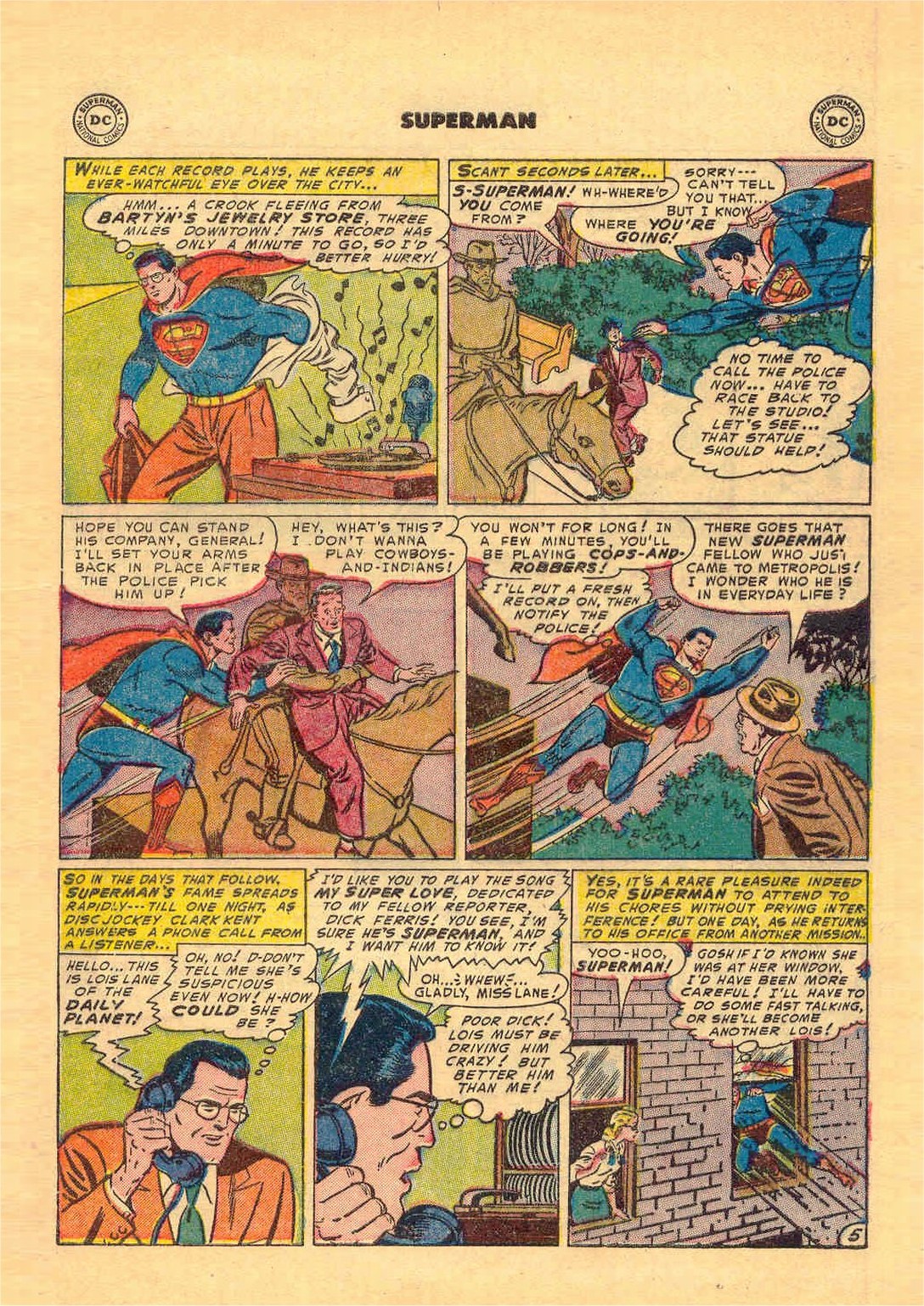 Read online Superman (1939) comic -  Issue #84 - 7
