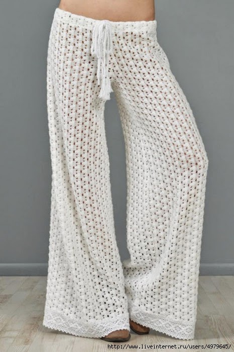 Free Crochet Charts for Spectacular Summer Pants | Crochet patterns ...