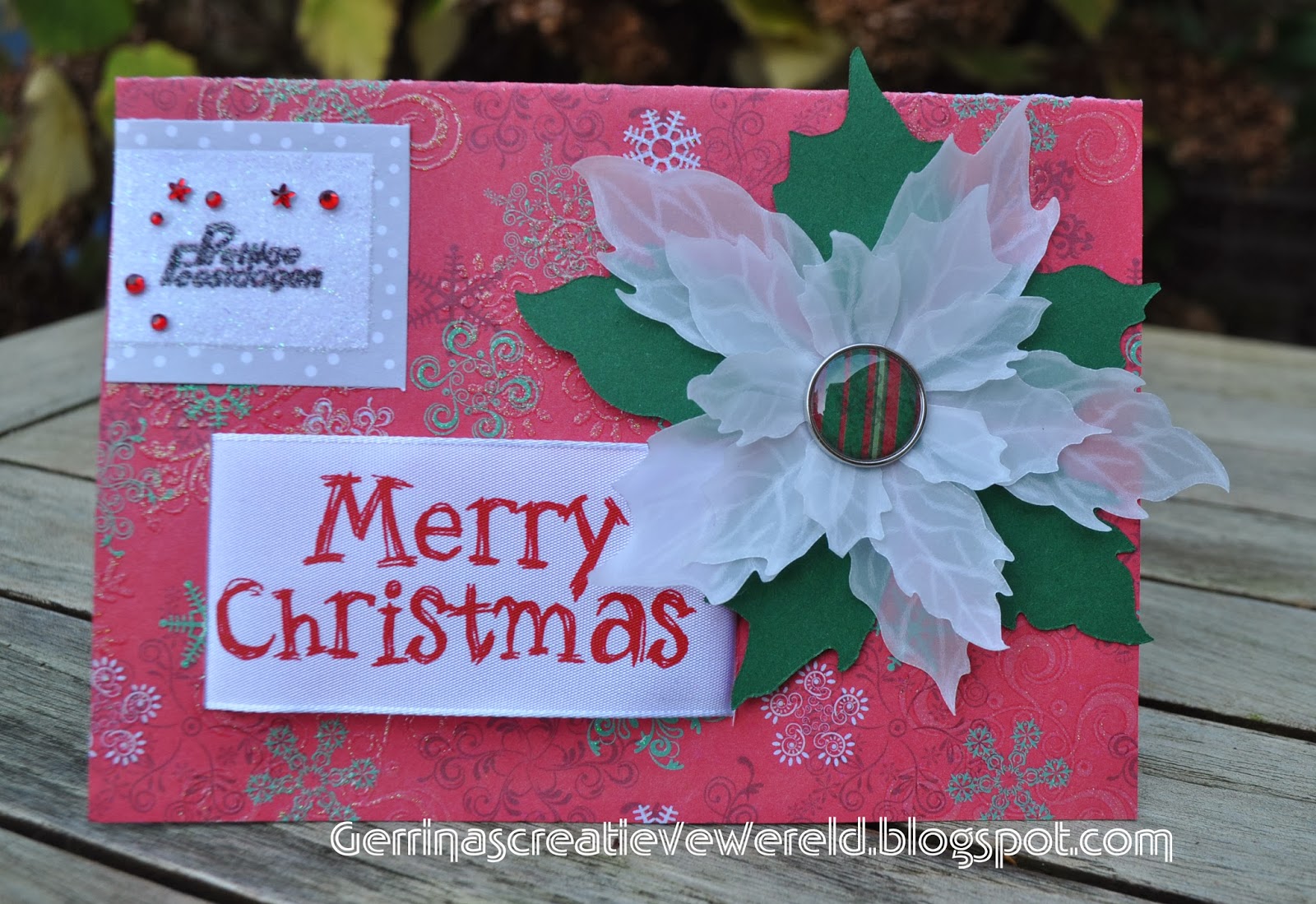 Pin auf kerstkaarten zelf maken Gerrina's Creatieve Wereld: Klassieke kerstkaarten 5 / Classic