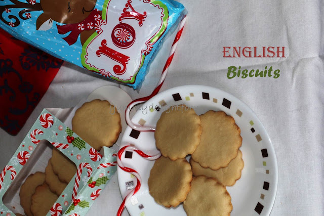 English Biscuits- How to make eggless biscuits
