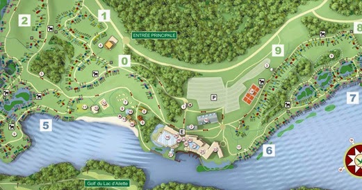 Center Parcs: Center Parcs De Vossemeren Parkplan