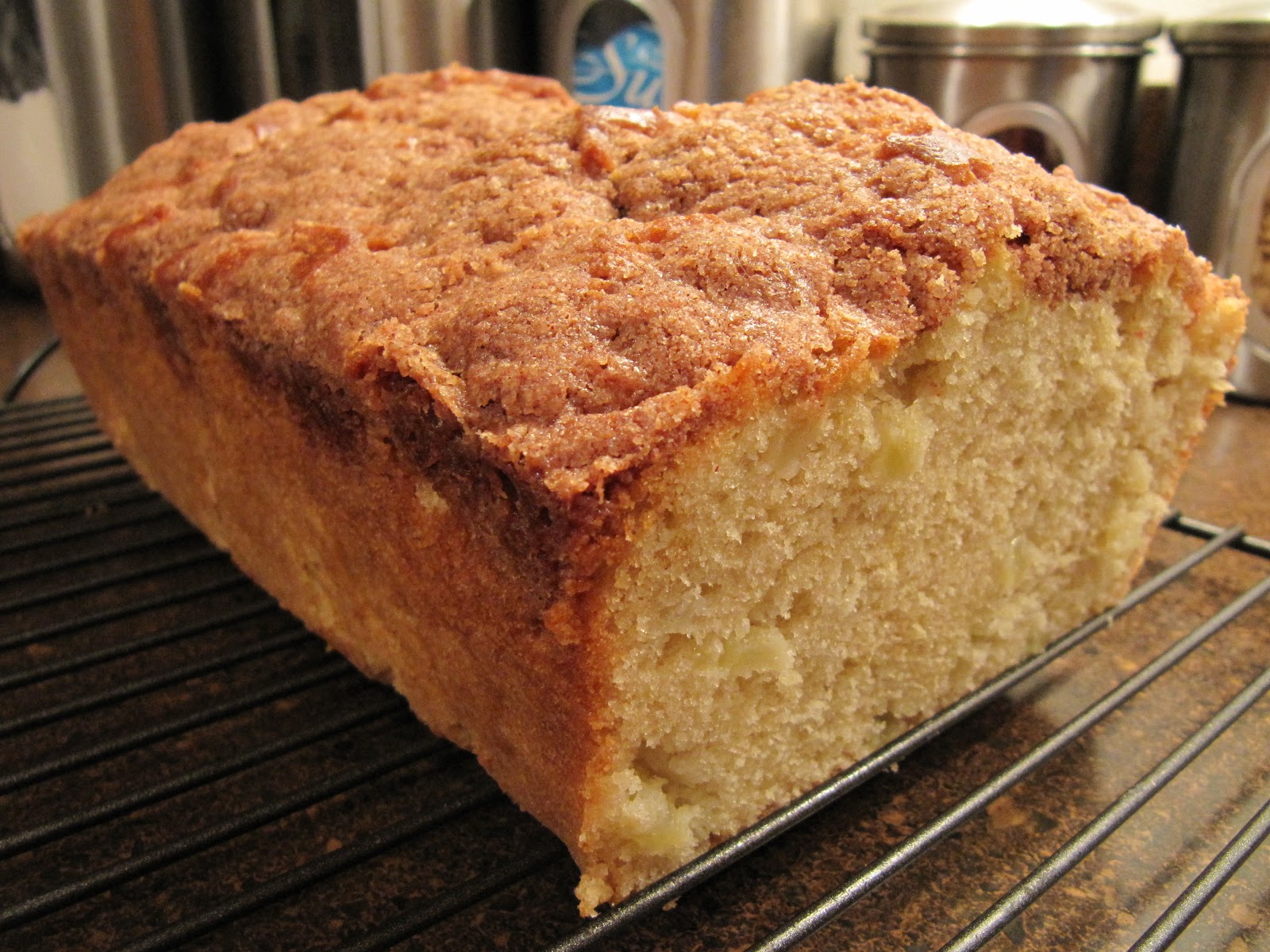 Cookin' in Anne's Kitchen Dutch Apple Loaf
