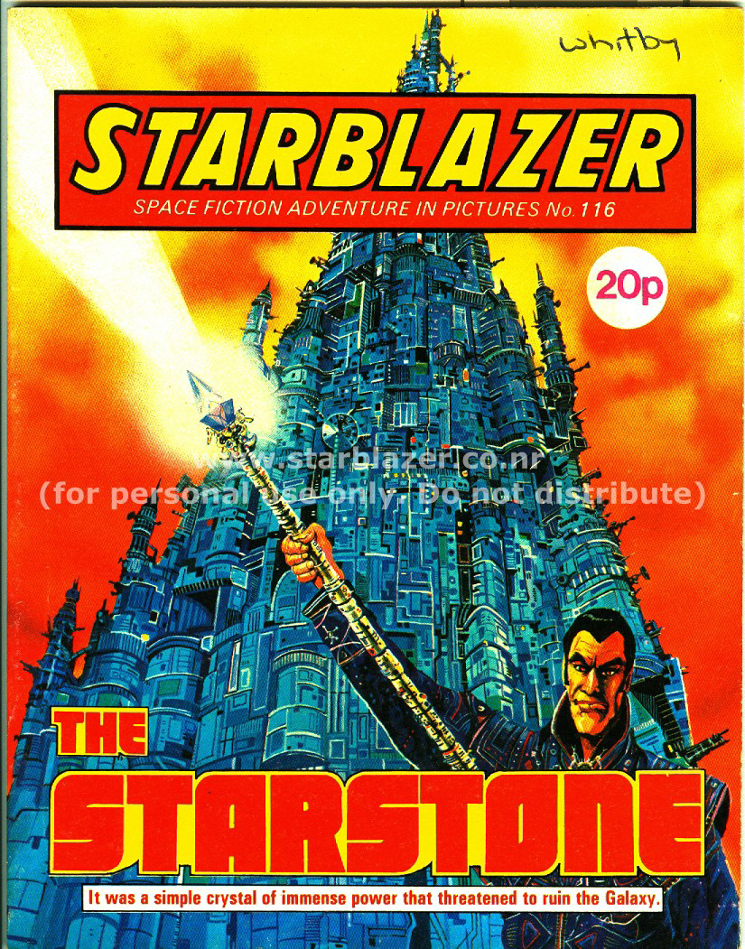 Read online Starblazer comic -  Issue #116 - 1