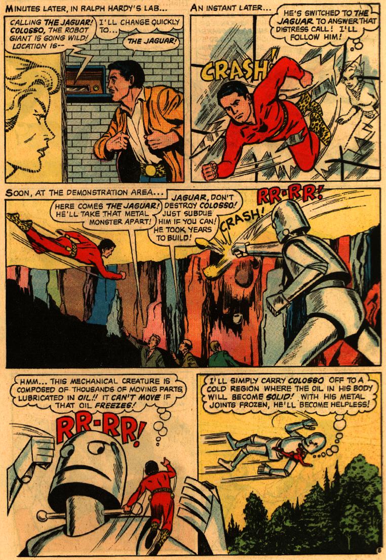 Read online Adventures of the Jaguar comic -  Issue #6 - 17