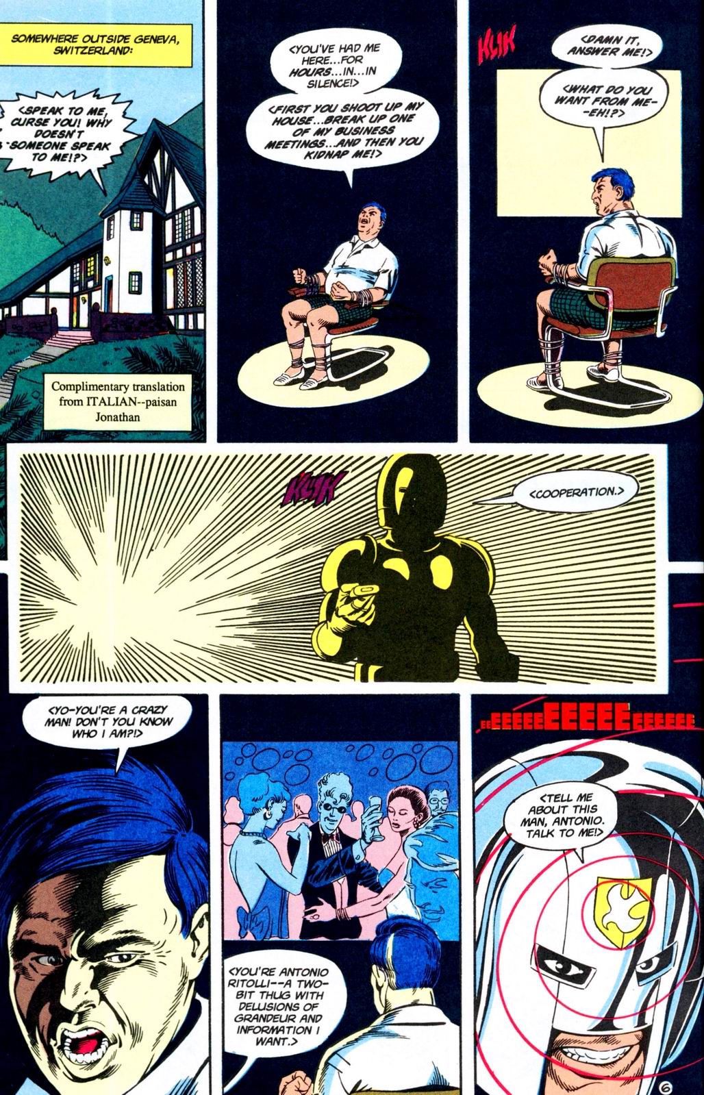 Read online Checkmate (1988) comic -  Issue #24 - 7