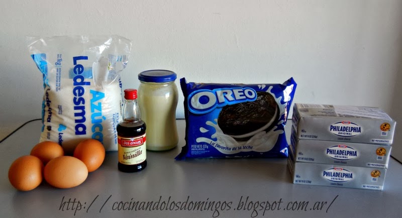 Cheesecake de oreo