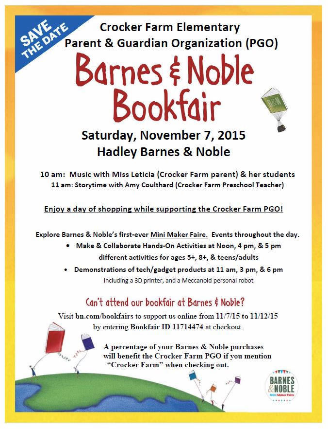 Fort River Pgo Crocker Farm Pgo Bookfair At Hadley Barnes Noble