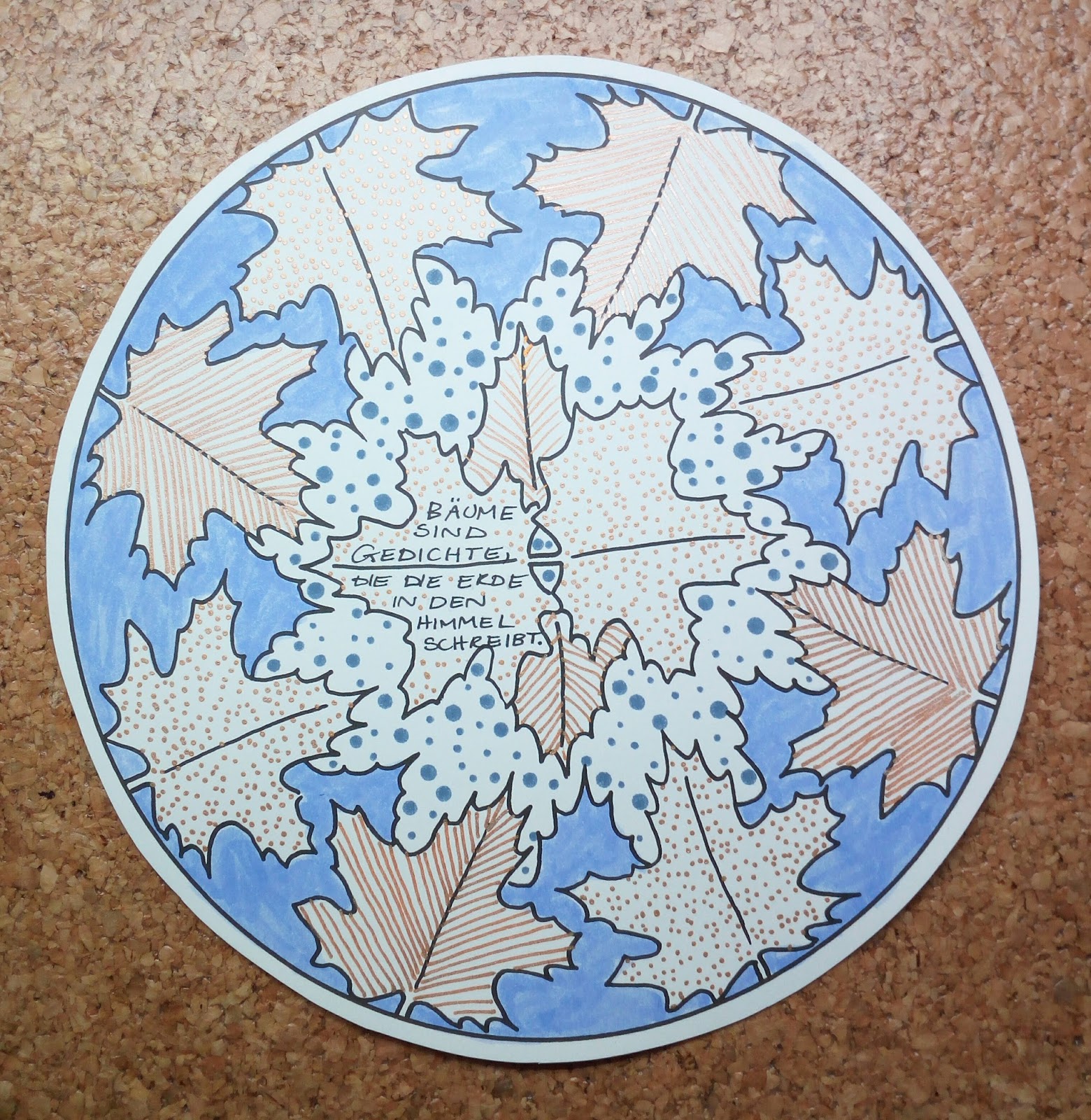 Farbenformerin Mandala Am Montag 16