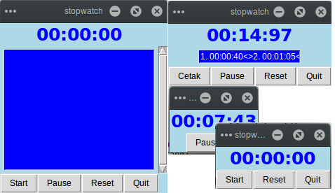 Membuat Stopwatch di Python dengan Tkinter ~ Belajar Python