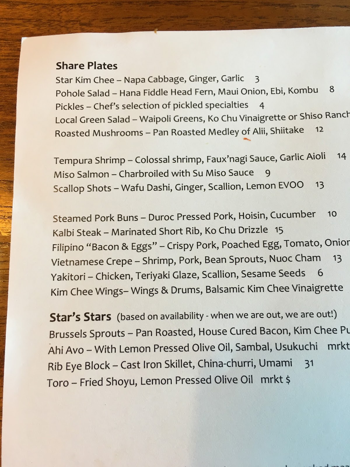 TASTE OF HAWAII STAR NOODLE