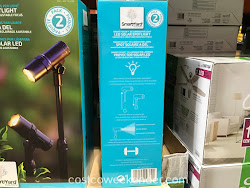 solar alpan smartyard spotlight smart led focus costco parts yard pack highlight