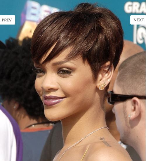 hannah montana rihanna hairstyle