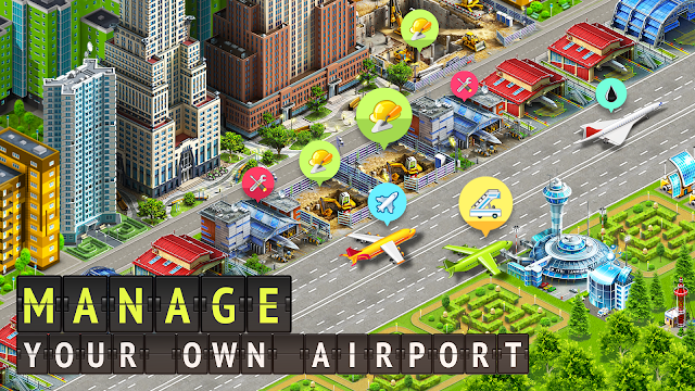 Airport City Airline Tycoon MOD APK unlimited money Airport City Airline Tycoon MOD APK unlimited money