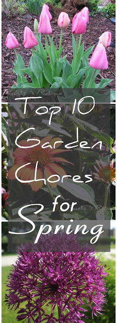 Top ten gardening tips and chores to do that will get your garden off to a great start every Spring.