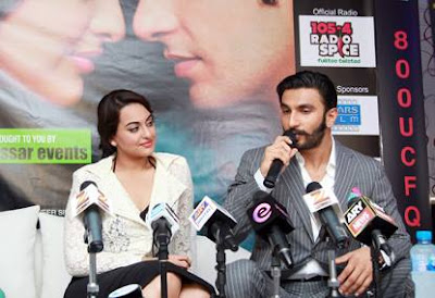 Photos : Ranveer, Sonakshi promote Lootera in Dubai 