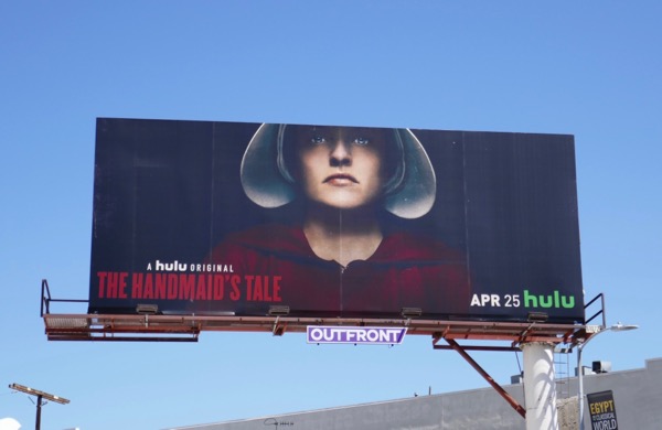 The Handmaid's Tale season 2 billboard Handmaids Tale season 2 billboard