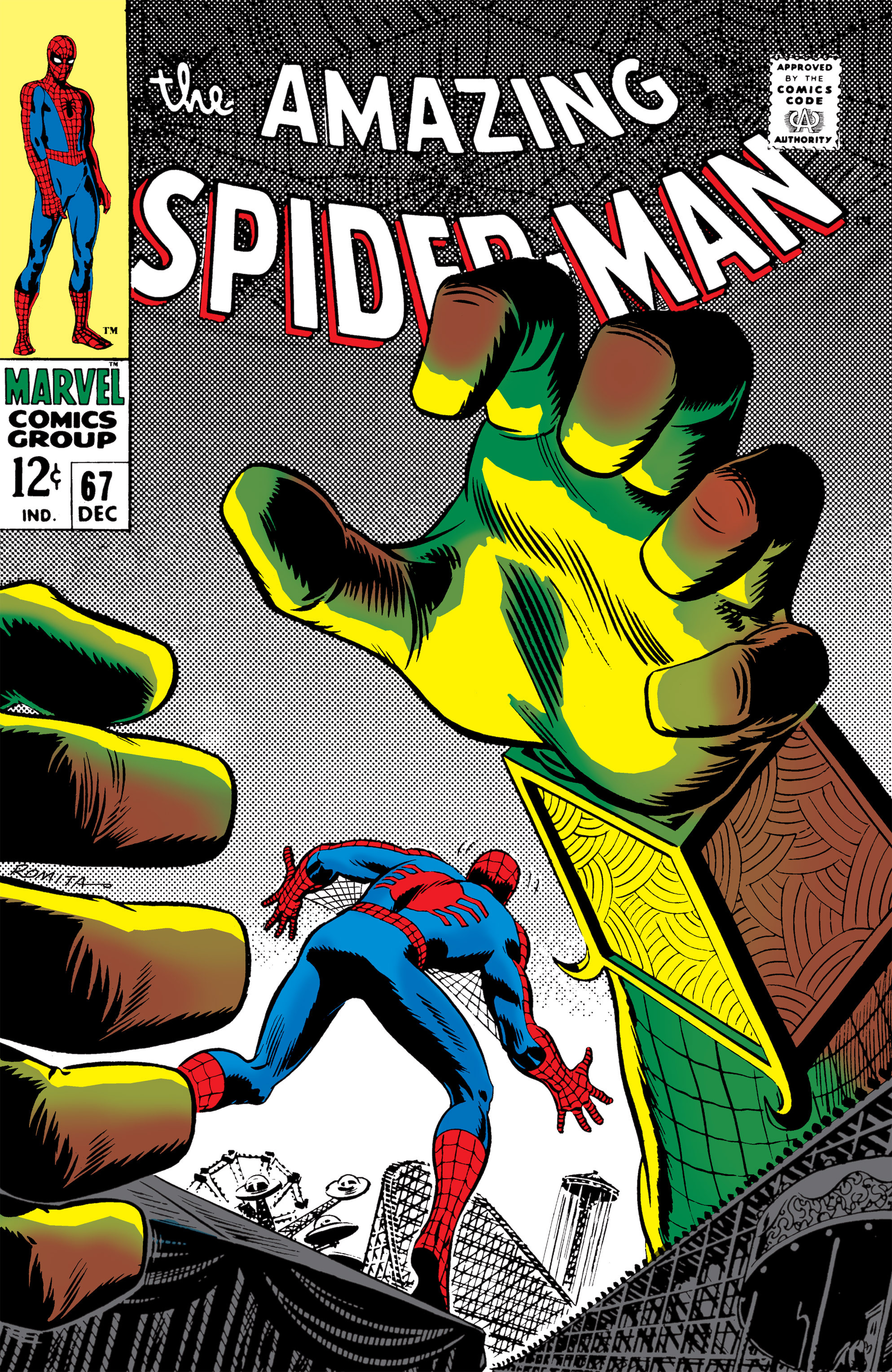 Read online The Amazing Spider-Man (1963) comic -  Issue #67 - 1