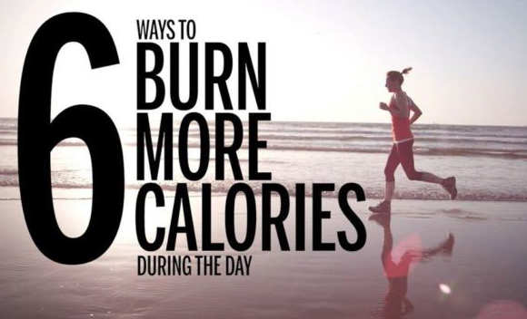 calories burn during ways many