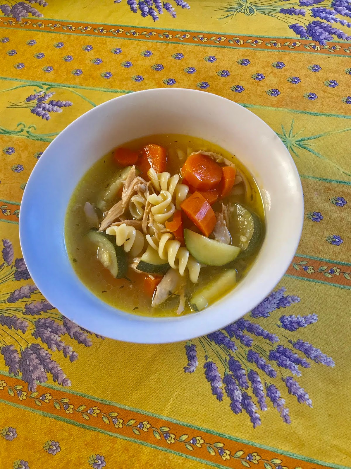 Summer Chicken Noodle Soup San Diego Dining Dish
