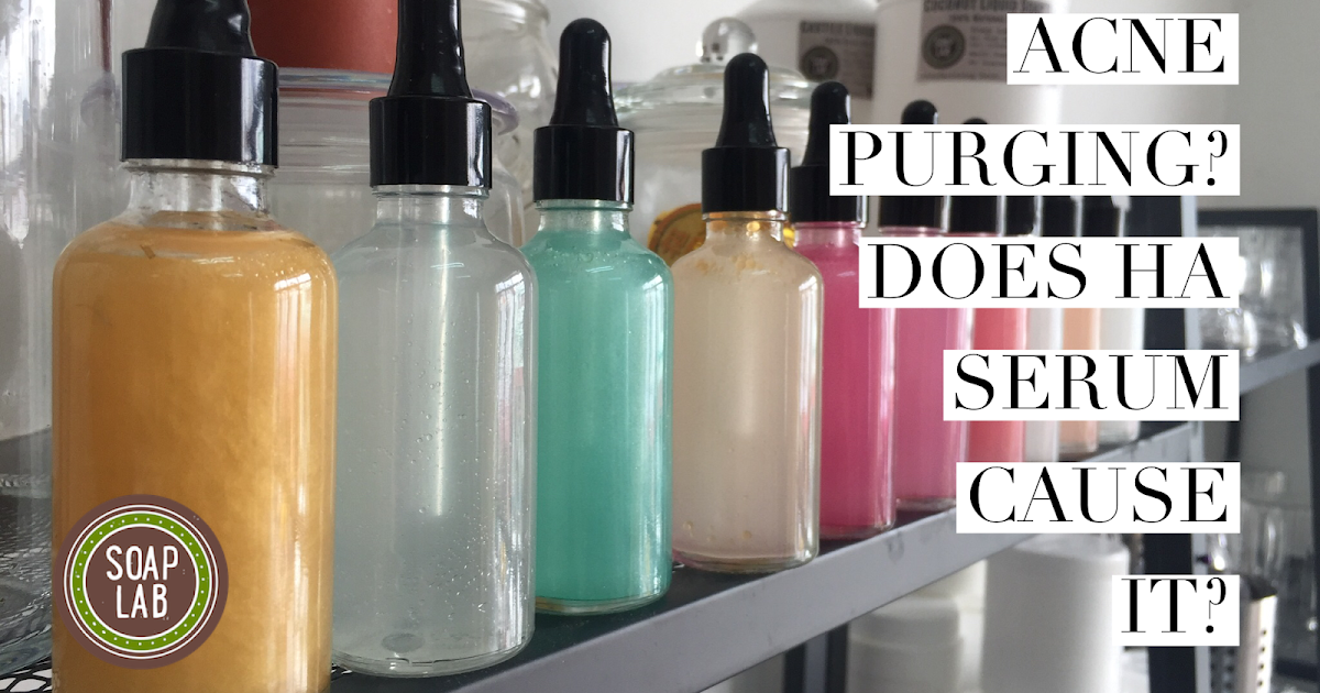 SoapLab Malaysia Skin Purging? Does Hyaluronic Cause Acne?