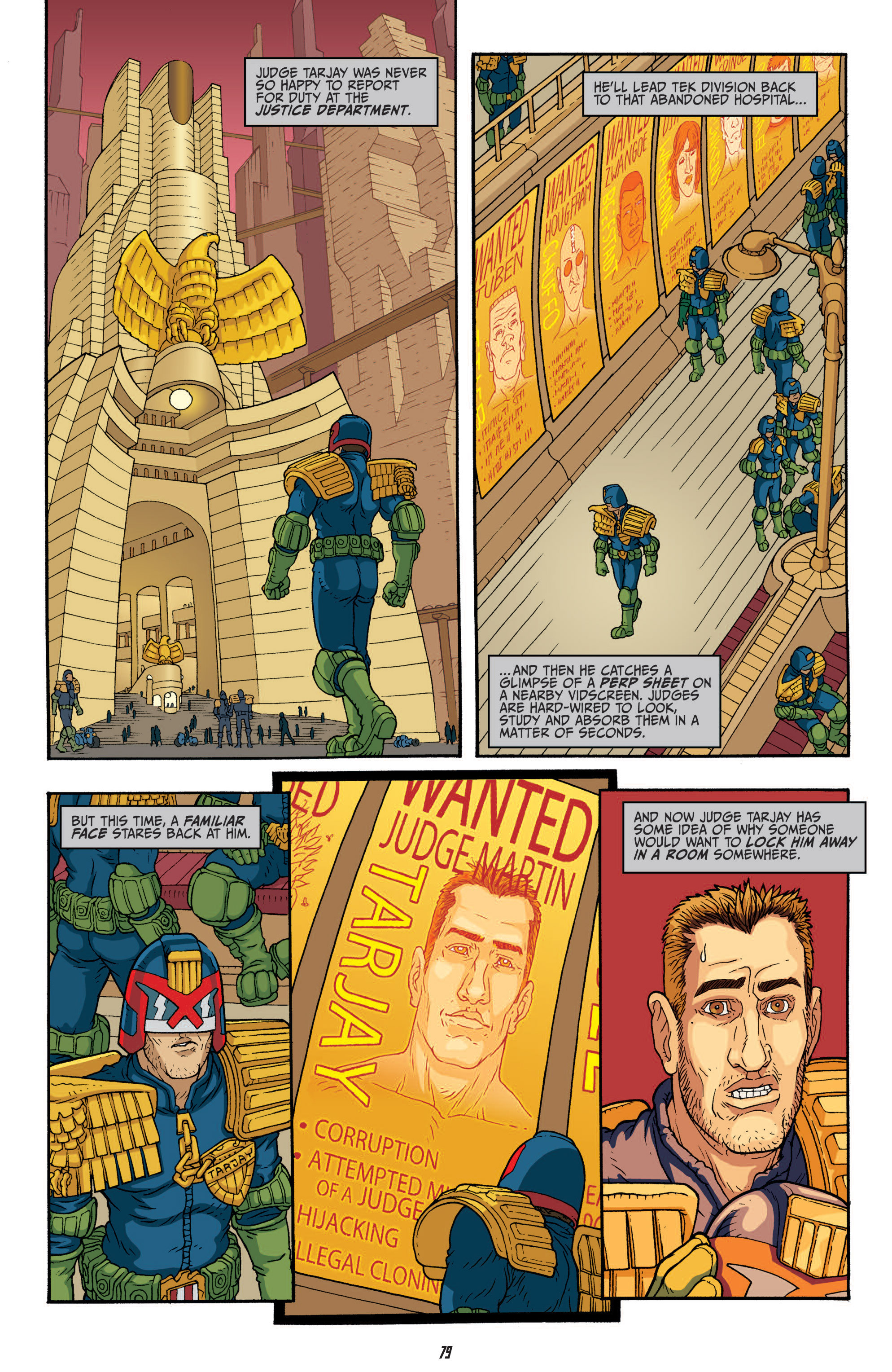 Read online Judge Dredd (2012) comic -  Issue # _TPB 1 - 79