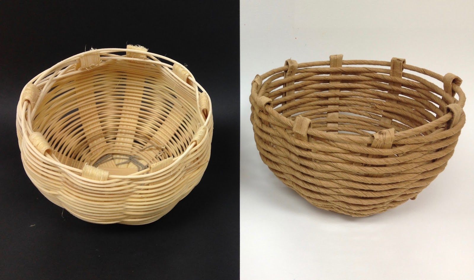 Kristen Applebee Basket Weaving at Camp for the Blind