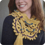 Bufanda única a Crochet Bufanda única a Crochet