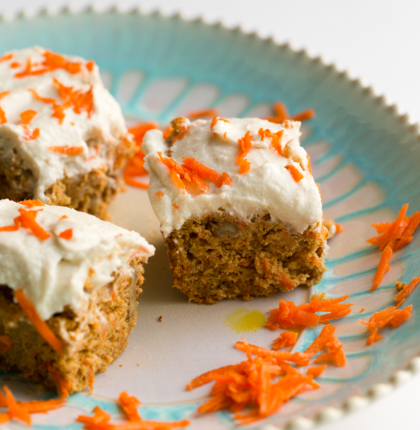 California Carrot Cake with Fluffy Coconut Cream Cheese Frosting