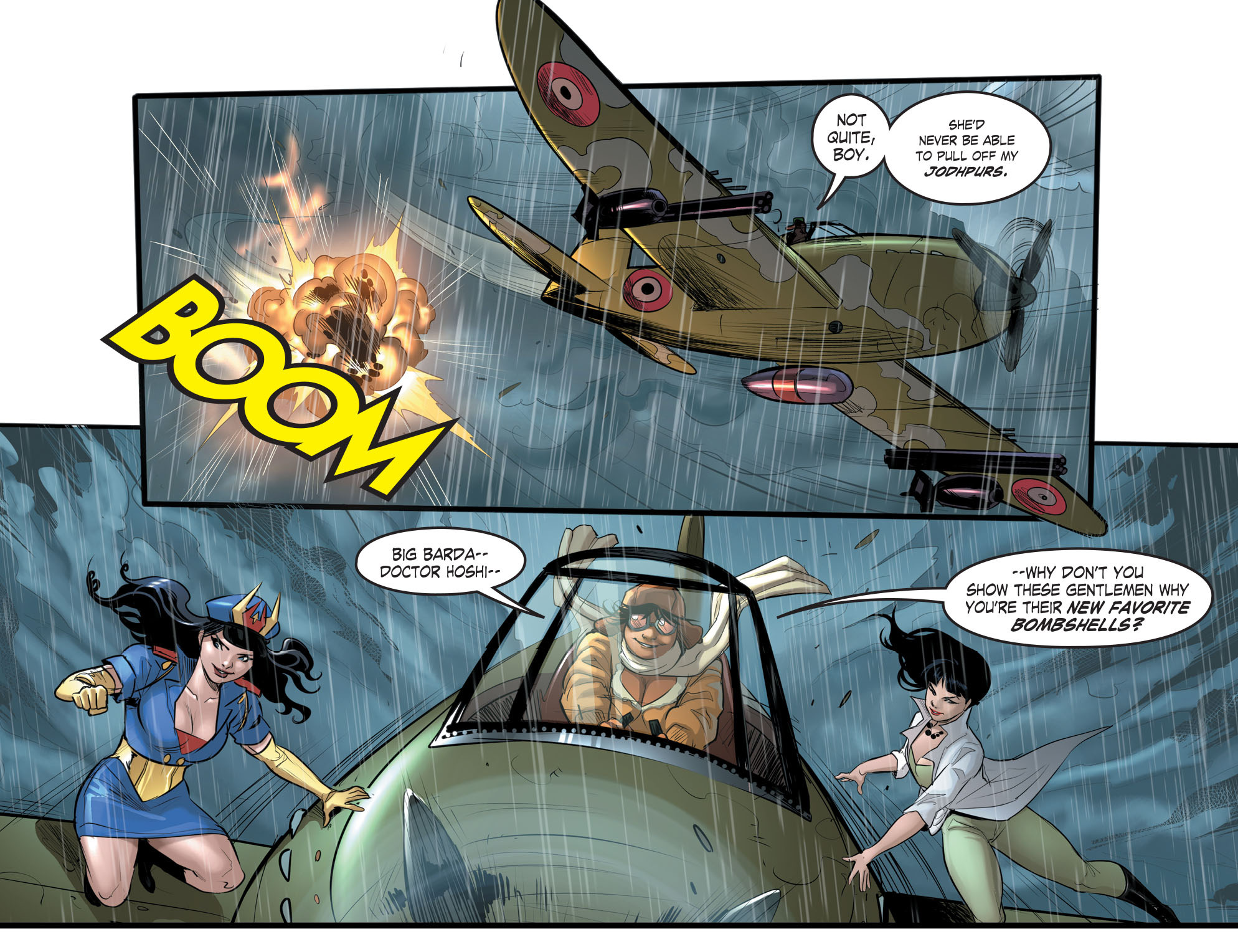 Read online DC Comics: Bombshells comic -  Issue #31 - 5