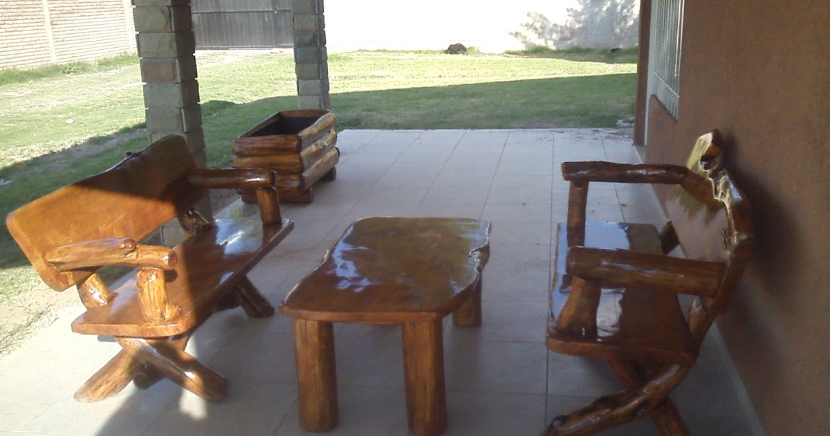 ARTE RUSTIKA Muebles Rusticos Artesanales JUEGOS DE JARDIN ARTE RUSTIKA Muebles Rusticos Artesanales JUEGOS DE JARDIN