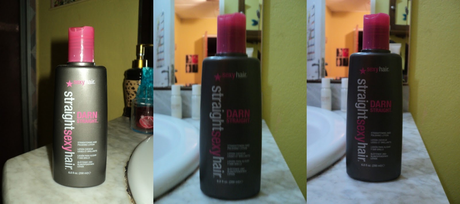 Product Review Sexy Hair Darn Straight Straightening Polishing