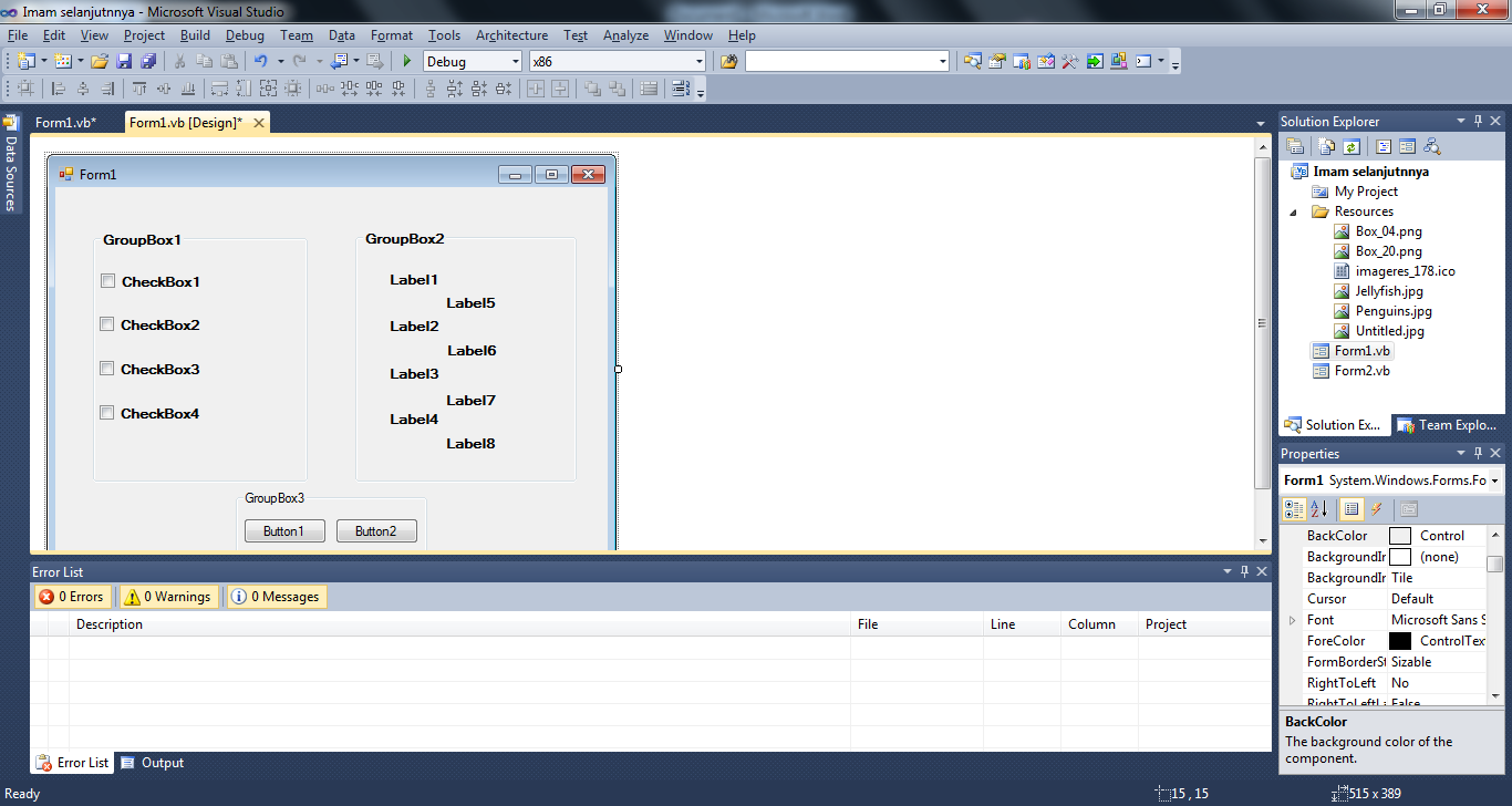 Tutorial Membuat Program Menu Makanan Mengunakan Visual Studio 2010 ...