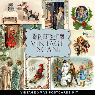Freebies Vintage Xmas Post Cards:Far Far Hill - Free database of ...