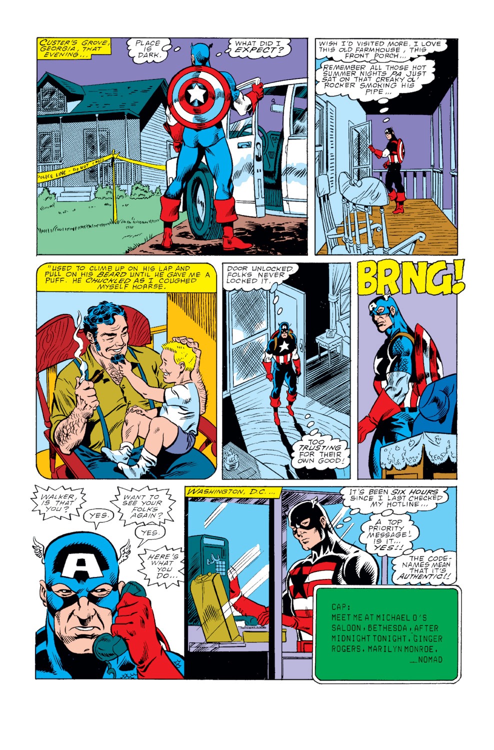 Captain America (1968) Issue #345 #275 - English 13