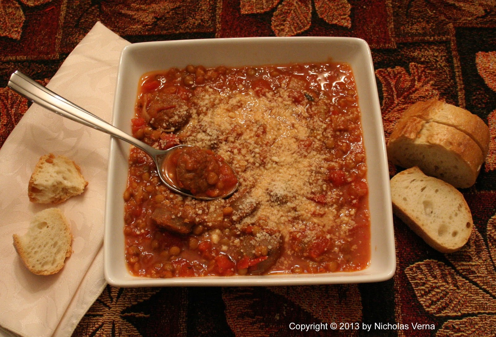 ItalianFusion Sausage & Lentil Stew