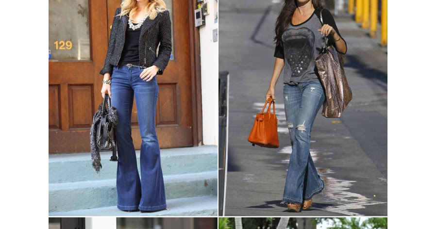 jill and the little crown: How to wear bell bottom jeans